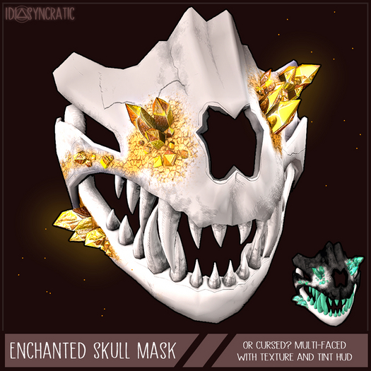 // Isyn // Enchanted Skull Mask