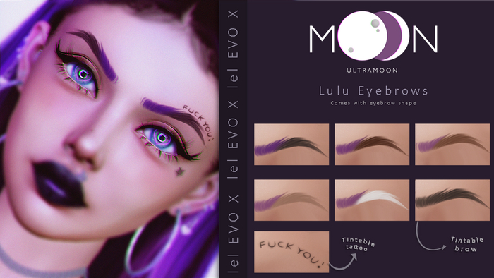 -UltraMoon- Lulu Eyebrows (add)