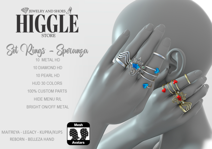 [HIGGLE] Rings Bento Speranza - v2.0 update