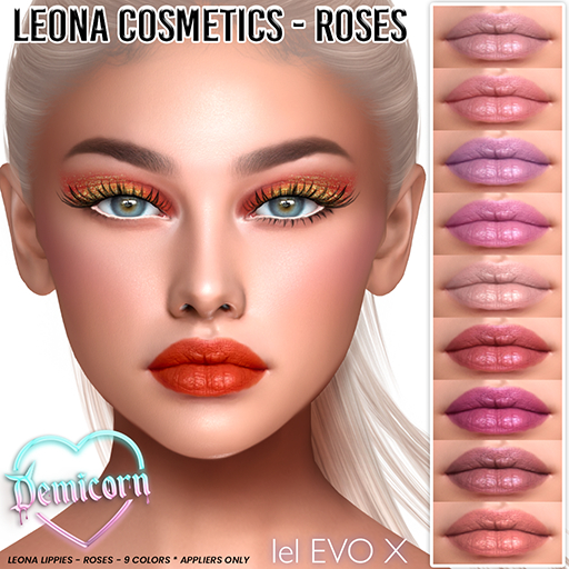 DEMICORN - LEONA LIPS - ROSES EVOX