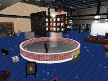 Ice rink  v4 snowing use with Ice Skate giver