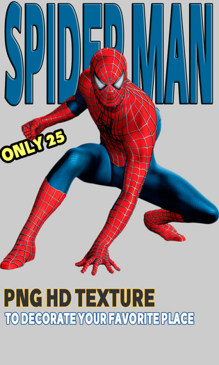 SPIDER PNG TEXTURE