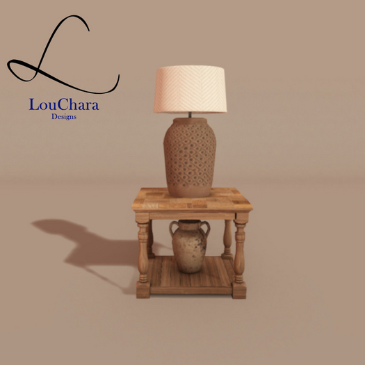 LouChara Neve End Table