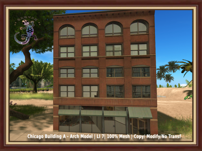 BARVAK - Chicago Building A - Arch Model - Decoration