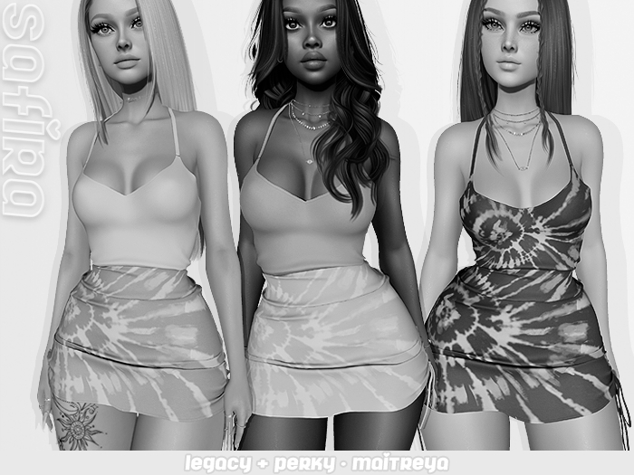 .Safira. Destiny Dress Demo