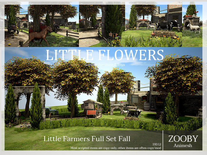 LittleFarmersFallSet|Zooby Animesh