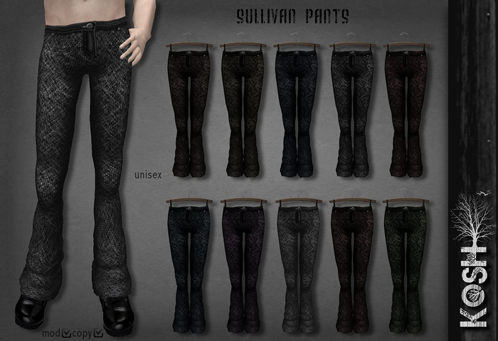 KOSH- SULLIVAN PANTS -FATPACK-