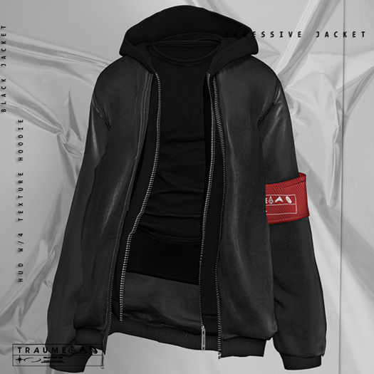 [Traume] Agressive Jacket BLACK