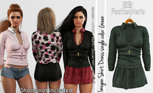 Imogen Dress Green Color - Maitreya Lara, Lara Petite, Kupra , Legacy, Reborn - FashionNatic