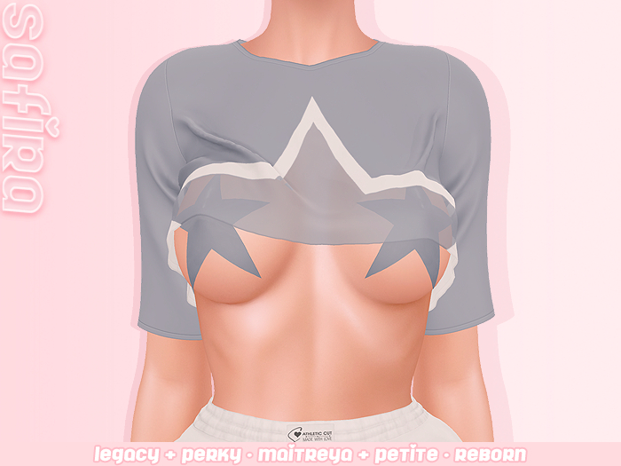 .Safira. Dara Top Grey