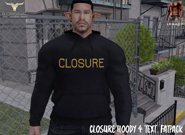 B.ORIGINAL. LEGACY CLOSURE HOODY FATPACK