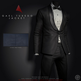 //Ascend// Gael Tuxedo Suit Jacket - Navy
