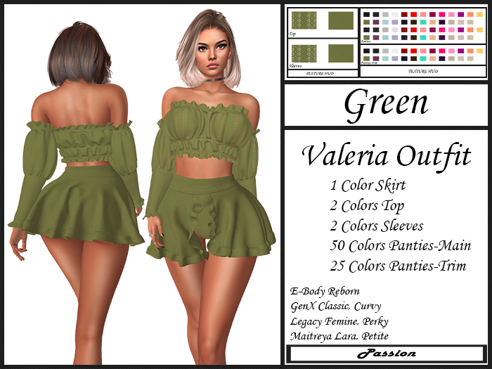 Passion-Valeria-Outfit-Green