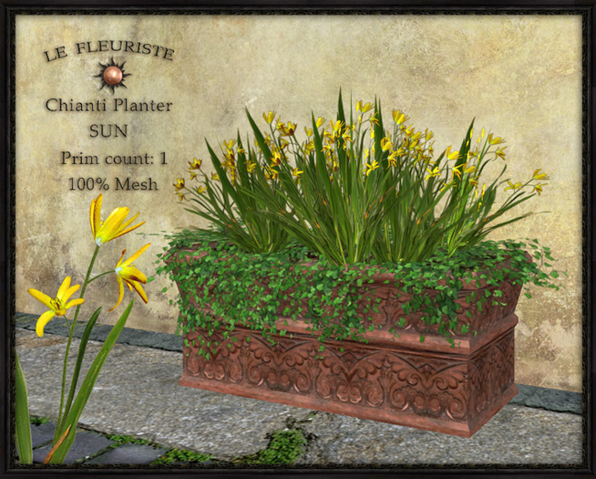 F*CHIANTI planter SUN