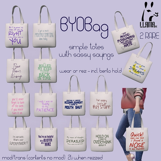 Llama Inc - Tote 12 - Derailed (BOXED)