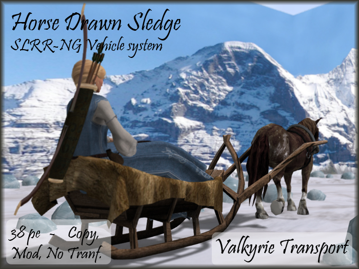 Horse Drawn Sled System