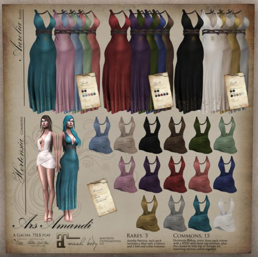 Ars Amandi, Hortensia~ White/ Maitreya