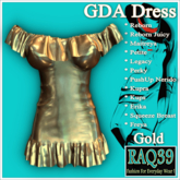 [R39] GDA Dress-Gold