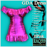 [R39] GDA Dress-HPink