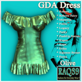 [R39] GDA Dress-Olive
