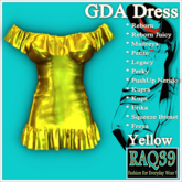 [R39] GDA Dress-Yellow