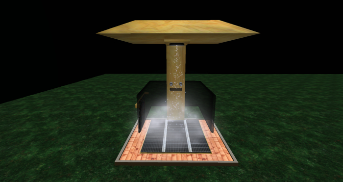 NOVA 1 MODERN BEACH SHOWER