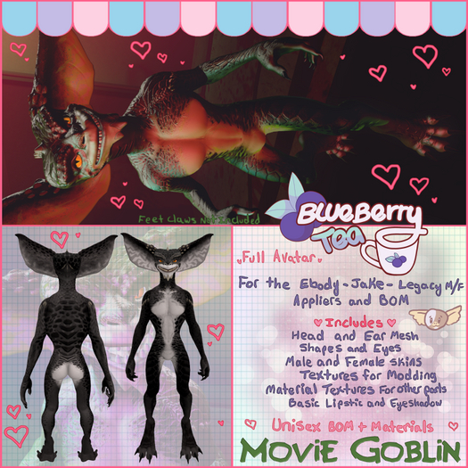 Blueberry Tea - Movie Goblin - Black