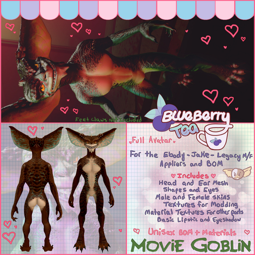 Blueberry Tea - Movie Goblin - Orange