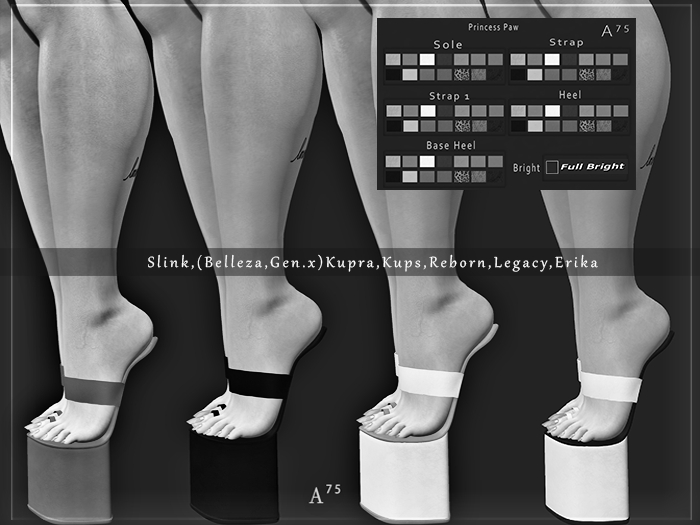 : A75 : Princess Paw With Hud Pack DEMO