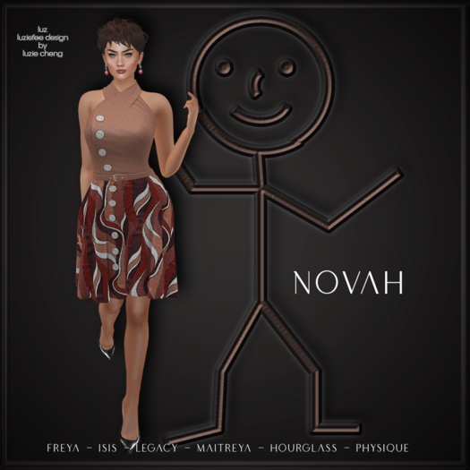LUZ - Novah rust - box