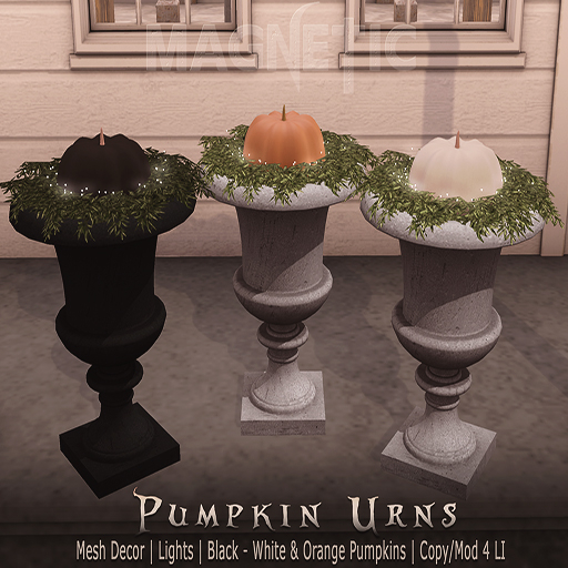 Magnetic - Pumpkin Urns