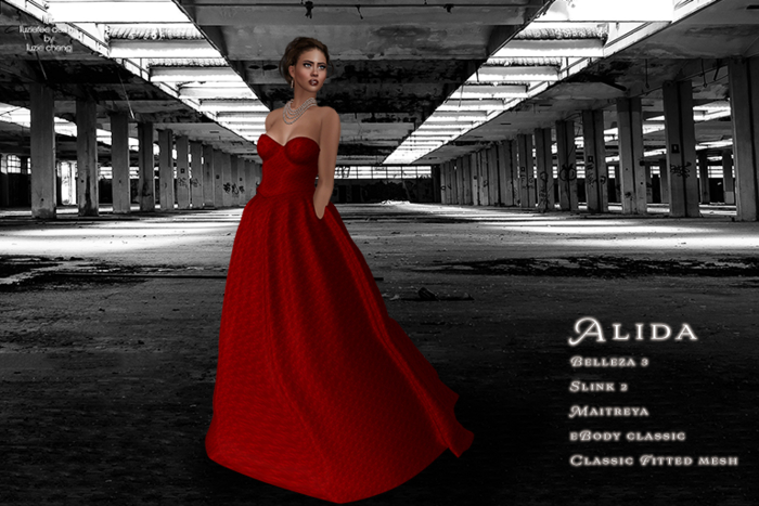 LUZ - Alida red - box