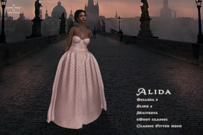 LUZ - Alida peach - box