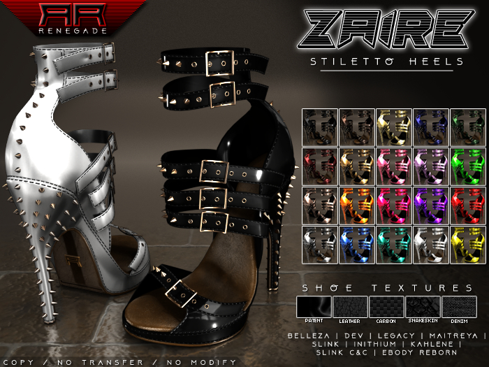 [Renegade] Zaire Stiletto Heels
