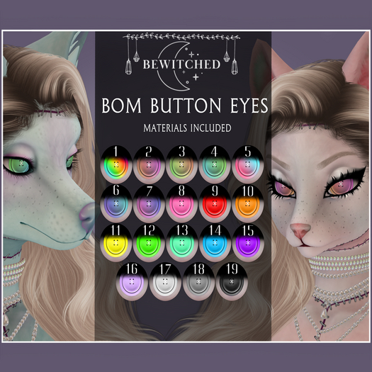  •ᴇᴠᴇʀɢᴀʀᴅᴇɴ• Button Eyes BOM
