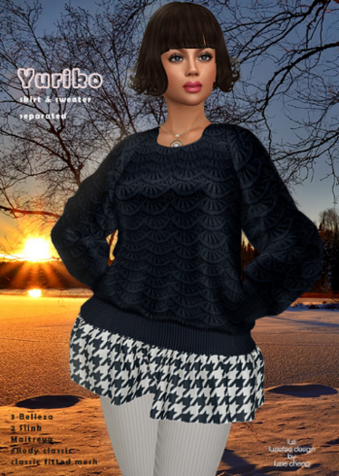 LUZ - Yuriko blue - box