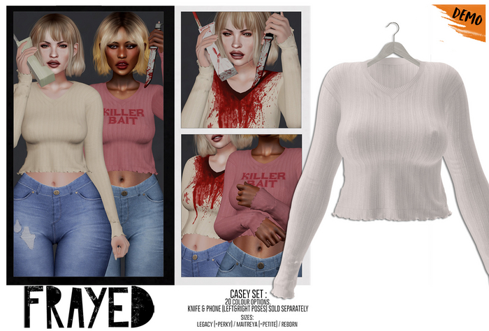 Frayed - Casey Sweater - Demo