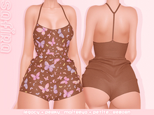 .Safira. Astra Jumpsuit Brown