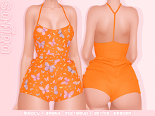 .Safira. Astra Jumpsuit Orange