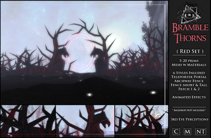 Bramble Thorns Red Set