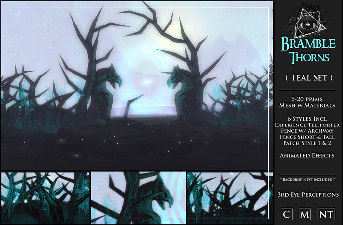 Bramble Thorns Teal Set