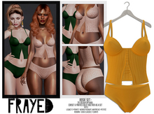 Frayed - Rosie Set - Mustard