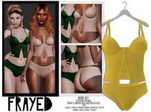 Frayed - Rosie Set - Yellow