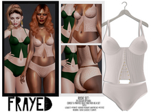 Frayed - Rosie Set - White