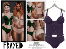 Frayed - Rosie Set - Purple