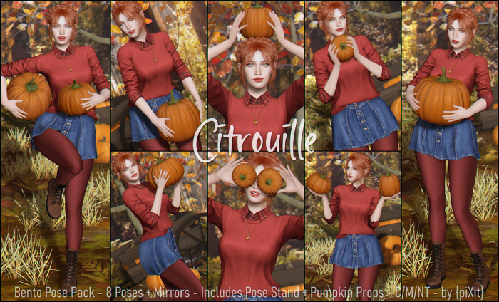 [piXit] Citrouille - Pose Pack