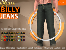 Excite Billy Jeans Slate