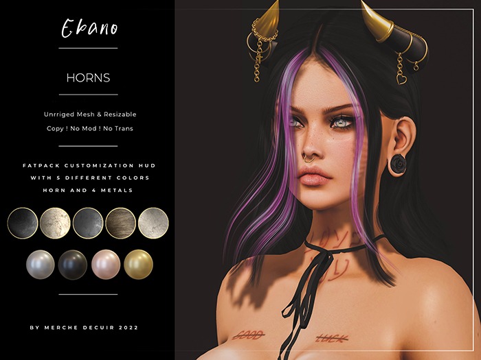 Ebano-Horns(FATPACK)