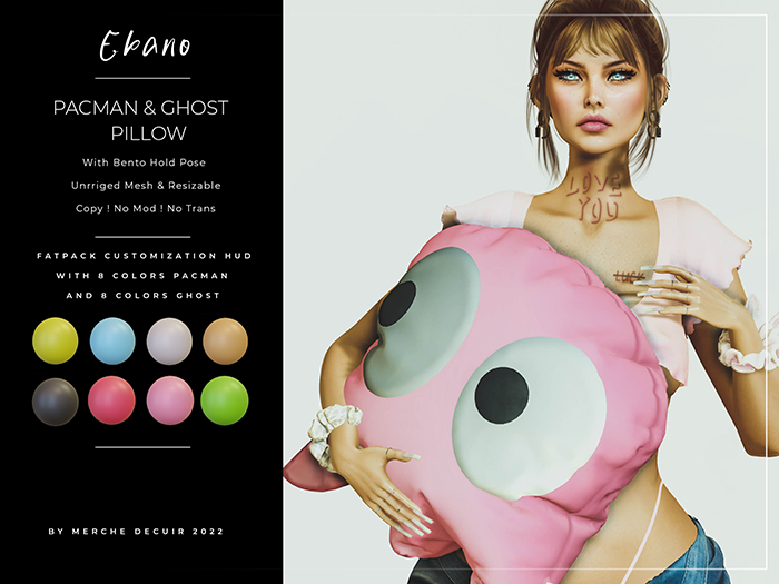 Ebano-Pacman & Ghost (ORANGE)(Ghost)