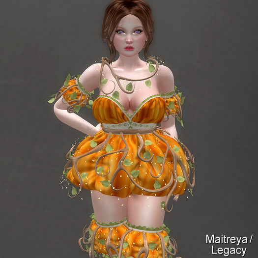 * Sabrina * Orange Outfit *